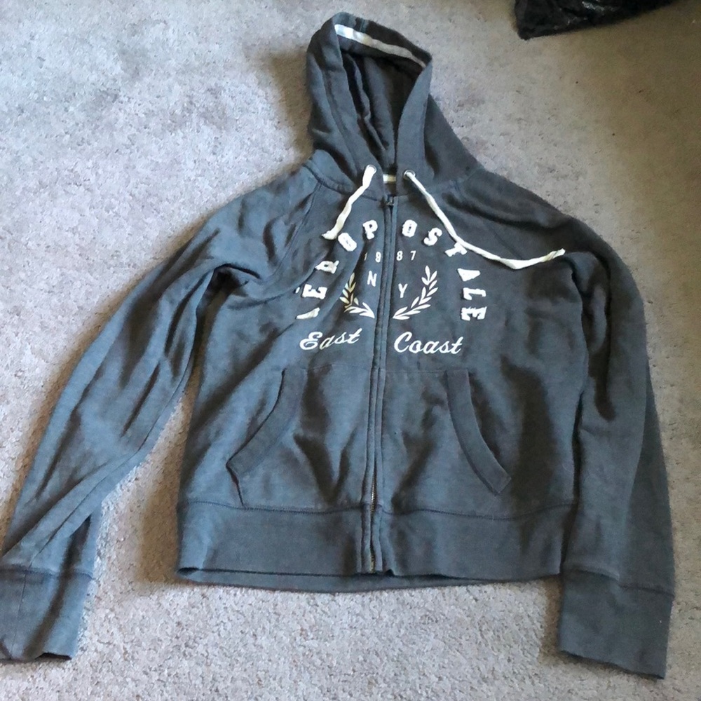 Medium size Aeropostale hoodie zip up